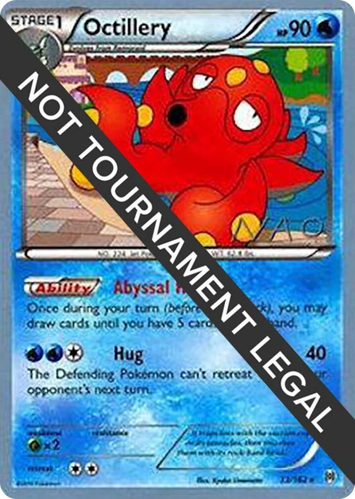 0033 Octillery - 2018 (Naohito Inoue) Rare World Championship Decks