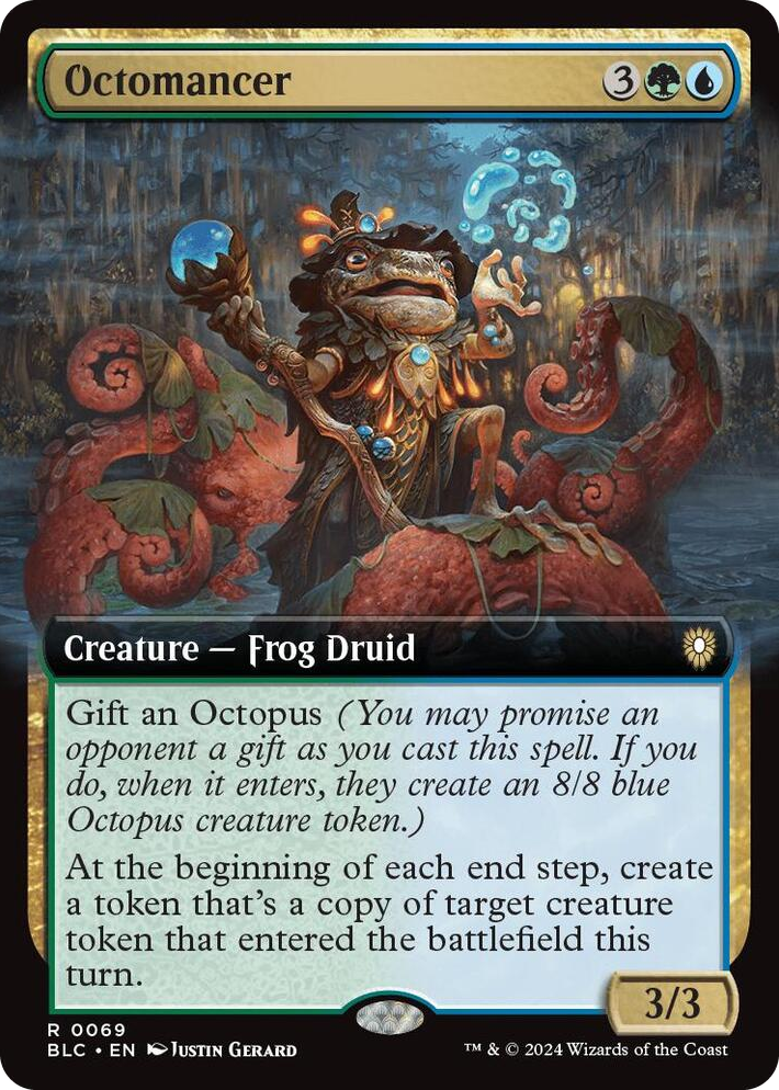 0069 Octomancer (Extended Art) R Commander: Bloomburrow