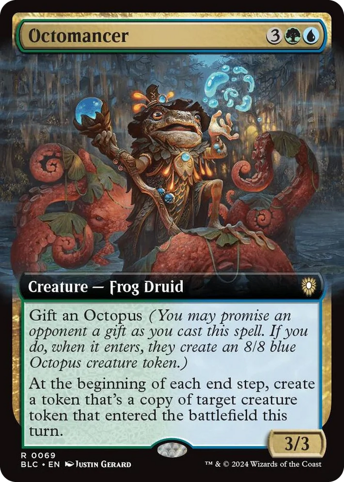 0069 Octomancer (Extended Art) R Commander: Bloomburrow
