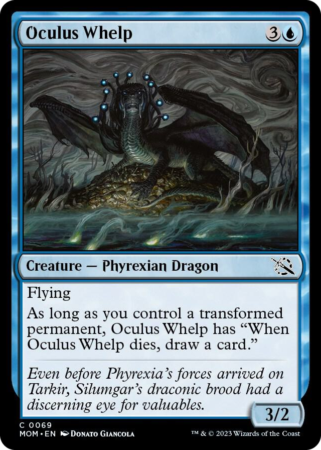 Oculus Whelp #69 C - March of the Machine Pokemon card