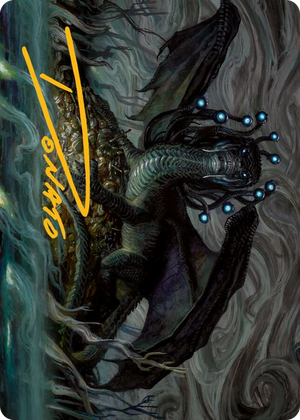 0015 Oculus Whelp Art Card (Gold-Stamped Signature) S Art Series: March of the Machine