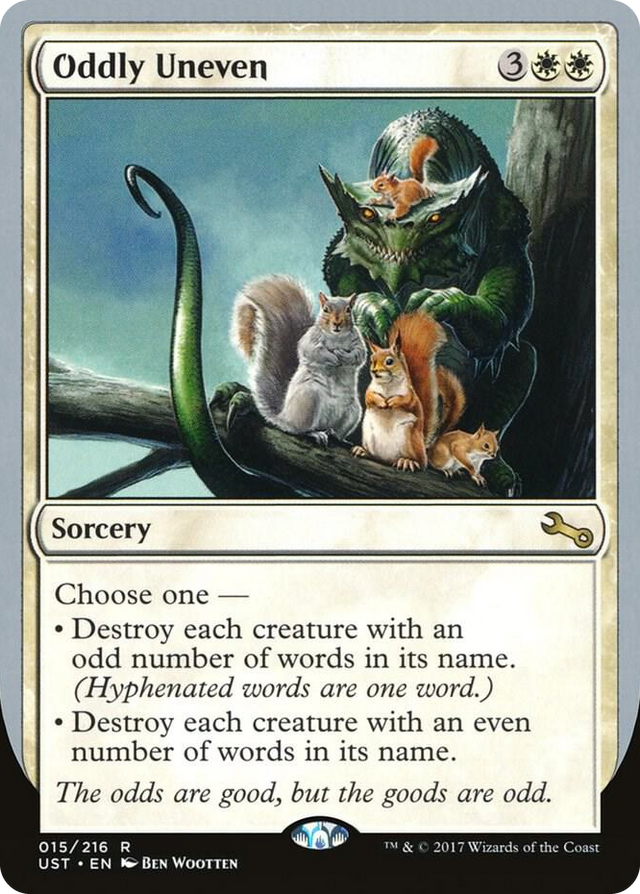 0015 Oddly Uneven R Unstable