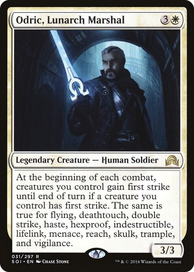 0031 Odric, Lunarch Marshal R Shadows over Innistrad