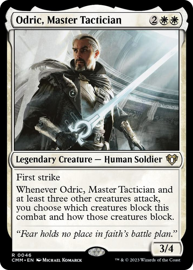 0046 Odric, Master Tactician R Commander Masters