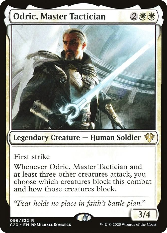 0096 Odric, Master Tactician R Commander 2020