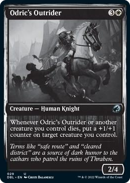 0029 Odric's Outrider U Innistrad: Double Feature