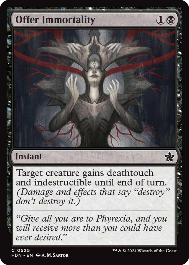 0525 Offer Immortality C Foundations
