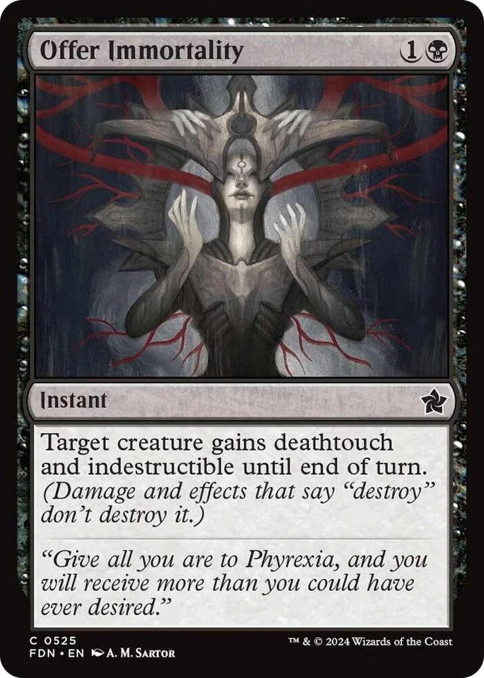 0525 Offer Immortality C Foundations