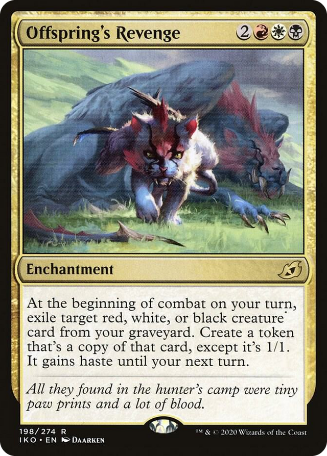 0198 Offspring's Revenge R Lair of Behemoths