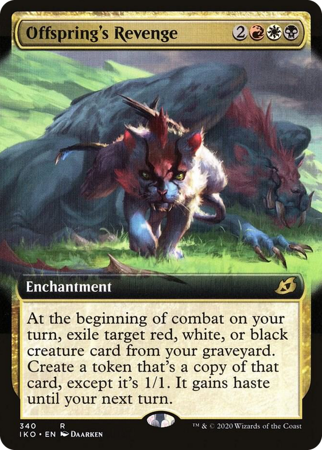 0340 Offspring's Revenge (Extended Art) R Lair of Behemoths