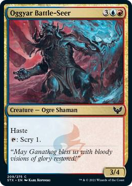0209 Oggyar Battle-Seer C Strixhaven: School of Mages