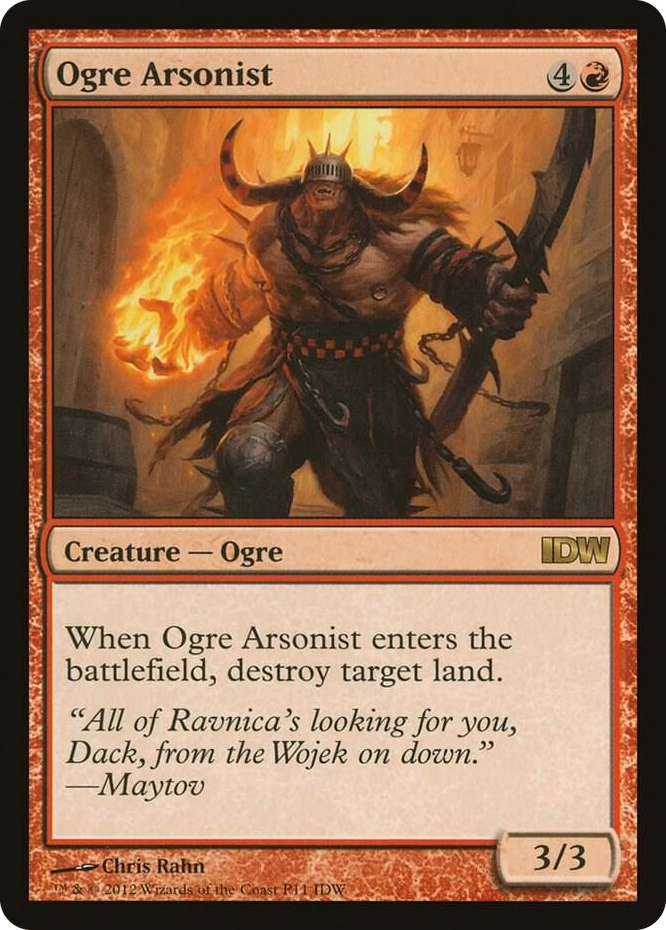 P011 Ogre Arsonist (IDW Comics 2013) P Media Promos