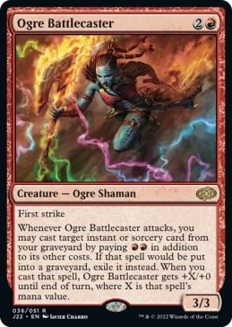Ogre Battlecaster #36 R - Jumpstart 2022 Pokemon card