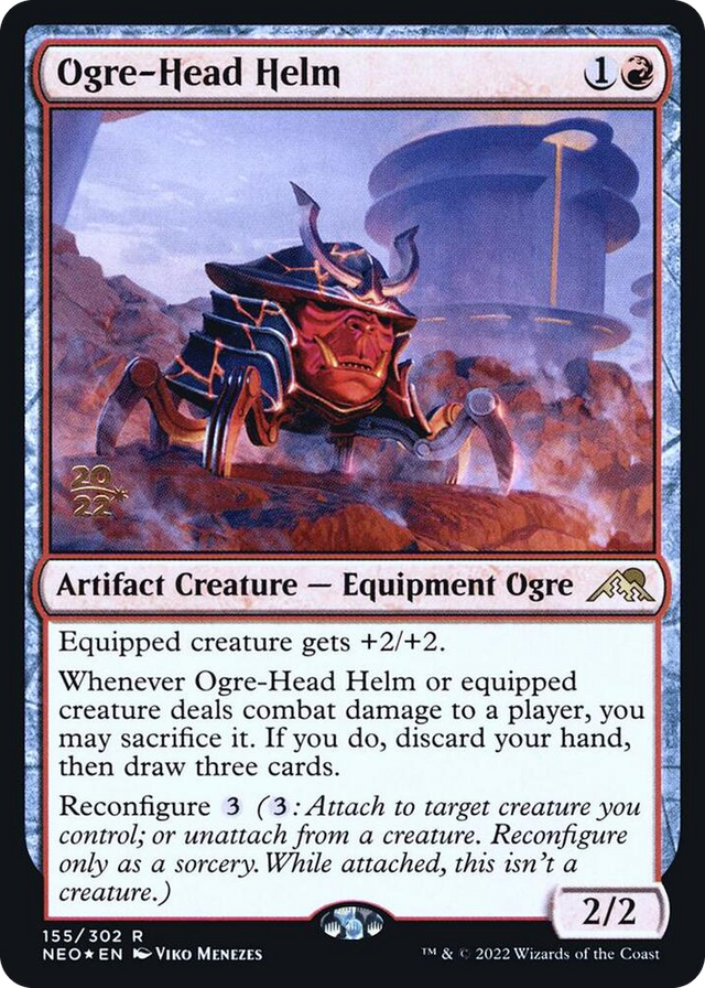 0155 Ogre-Head Helm R Prerelease Cards