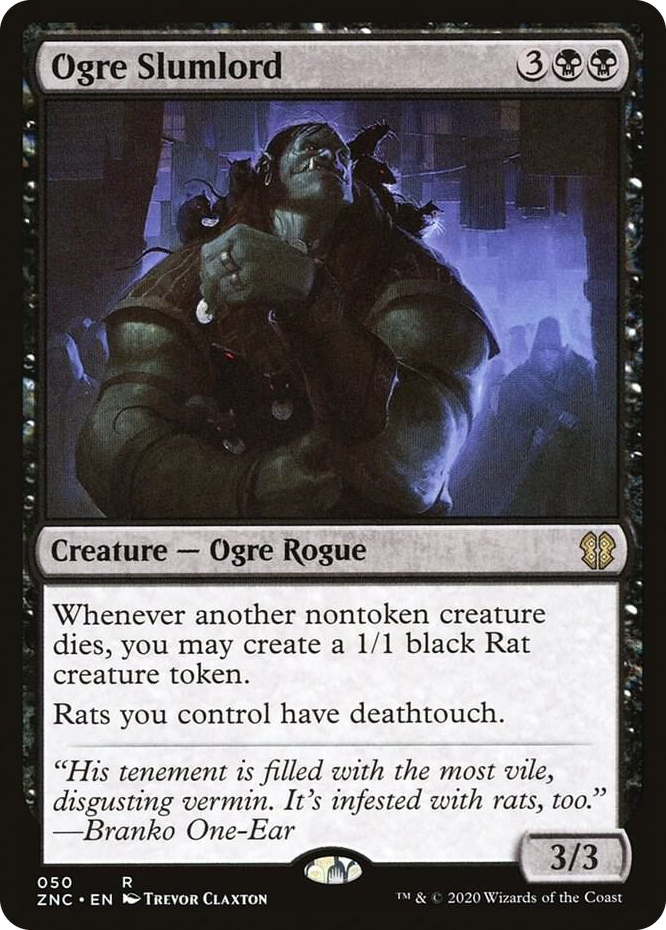 0050 Ogre Slumlord R Commander: Zendikar Rising