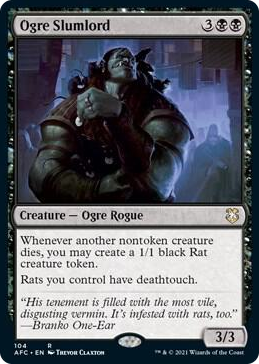 0104 Ogre Slumlord R Commander: Adventures in the Forgotten Realms