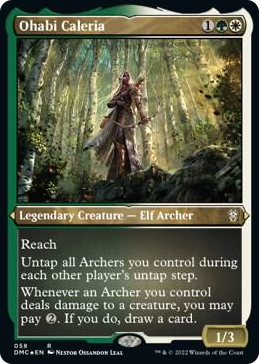 0058 Ohabi Caleria (Foil Etched) R Commander: Dominaria United
