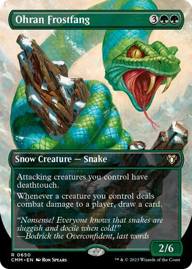 0650 Ohran Frostfang (Borderless) R Commander Masters