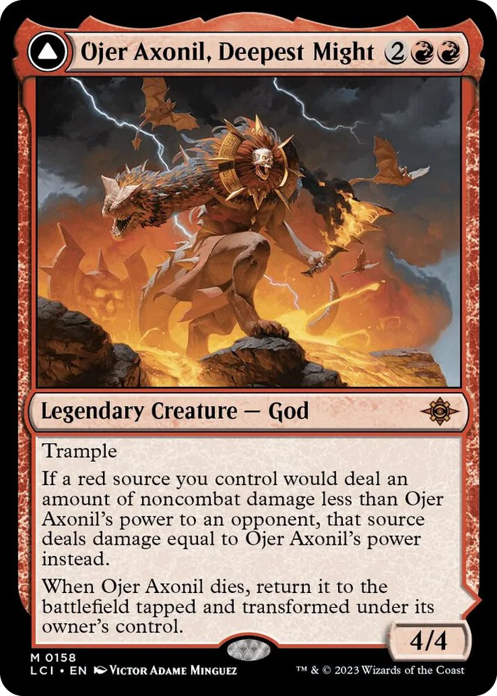 0158 Ojer Axonil, Deepest Might M The Lost Caverns of Ixalan