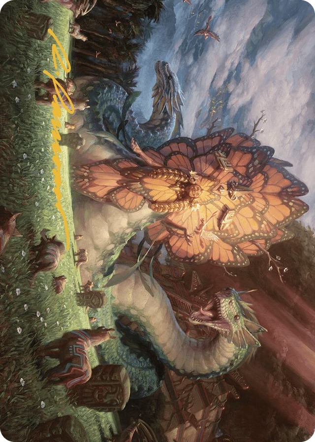0030 Ojer Kaslem, Deepest Growth Art Card (30/81) (Gold-Stamped Signature) S Art Series: The Lost Caverns of Ixalan