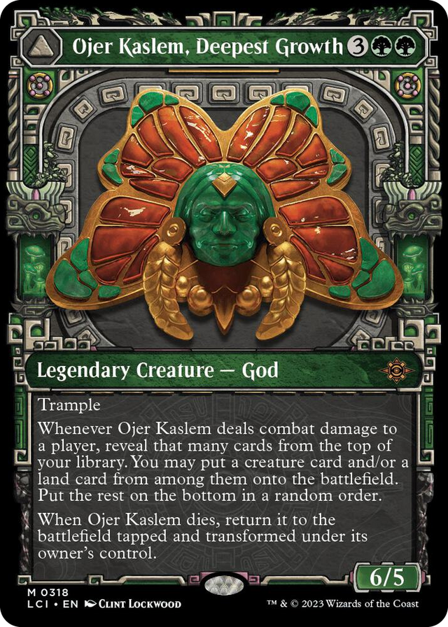 0318 Ojer Kaslem, Deepest Growth (Showcase) M The Lost Caverns of Ixalan