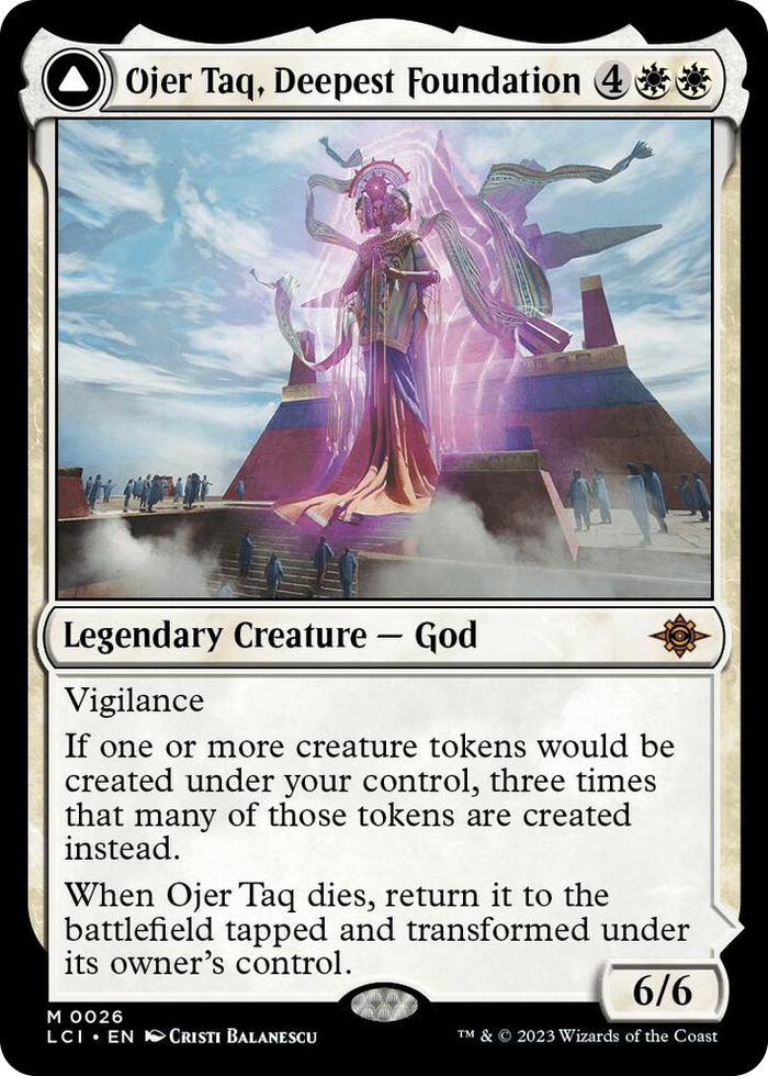Ojer Taq, Deepest Foundation #26 M - The Lost Caverns of Ixalan Pokemon card