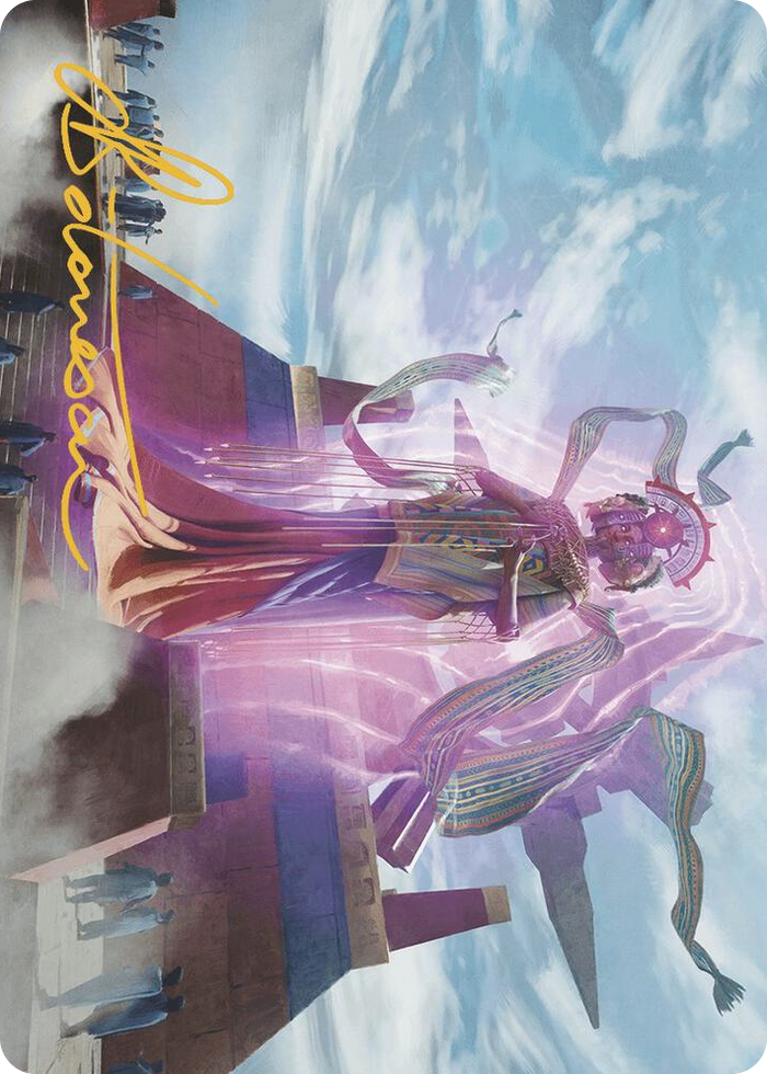 Ojer Taq, Deepest Foundation Art Card (4/81) (Gold-Stamped Signature) #4 S - Art Series: The Lost Caverns of Ixalan Pokemon card
