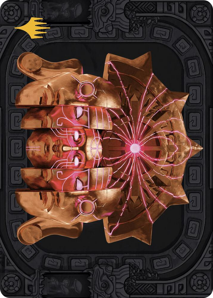 Ojer Taq, Deepest Foundation Art Card (56/81) (Gold-Stamped Planeswalker Symbol) #56 S - Art Series: The Lost Caverns of Ixalan Pokemon card