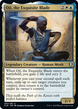 0290 Oji, the Exquisite Blade U Commander Legends: Battle for Baldur's Gate