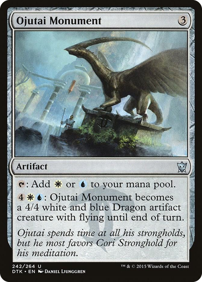 0242 Ojutai Monument U Dragons of Tarkir