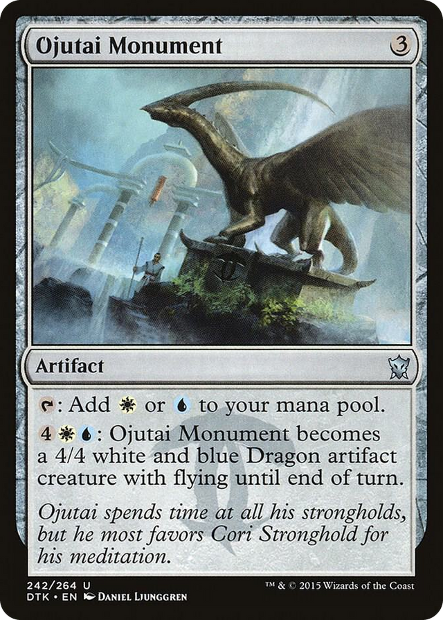 0242 Ojutai Monument U Dragons of Tarkir