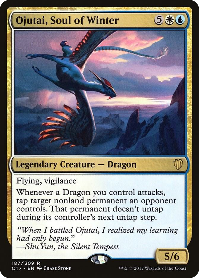 0187 Ojutai, Soul of Winter R Commander 2017