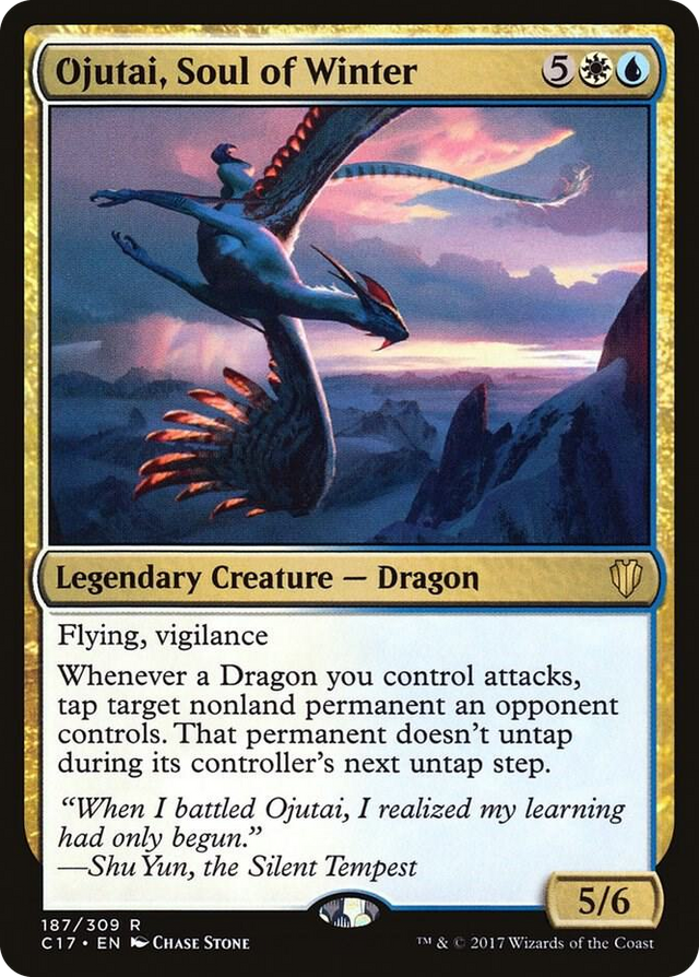 0187 Ojutai, Soul of Winter R Commander 2017
