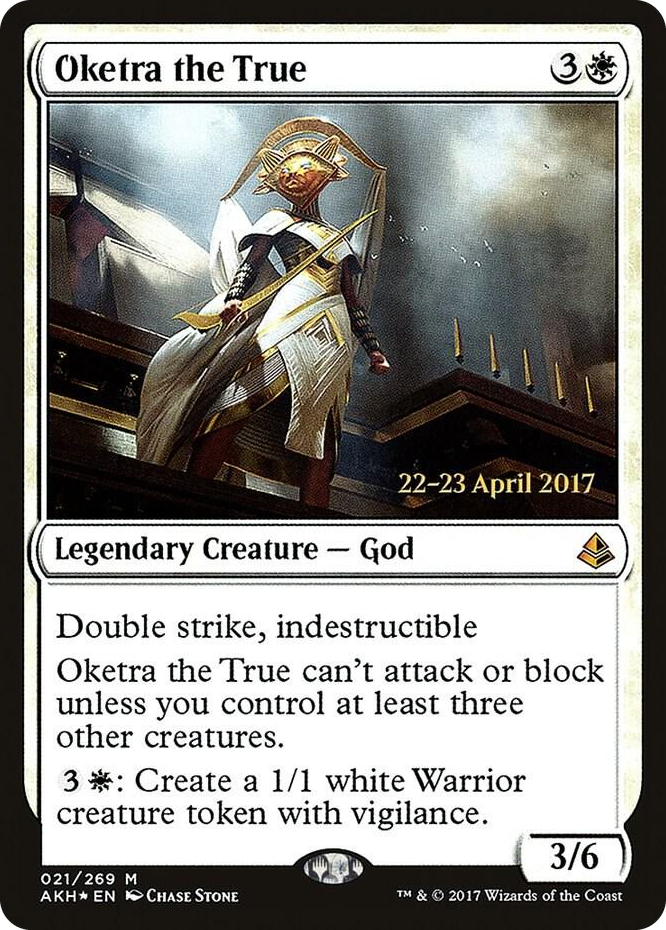 0021 Oketra the True M Prerelease Cards