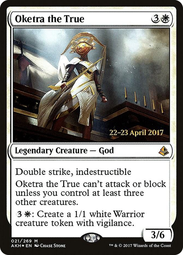 0021 Oketra the True M Prerelease Cards
