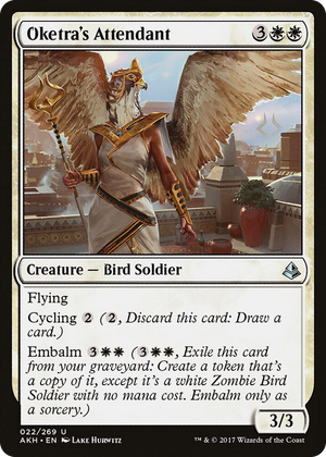 0022 Oketra's Attendant U Amonkhet