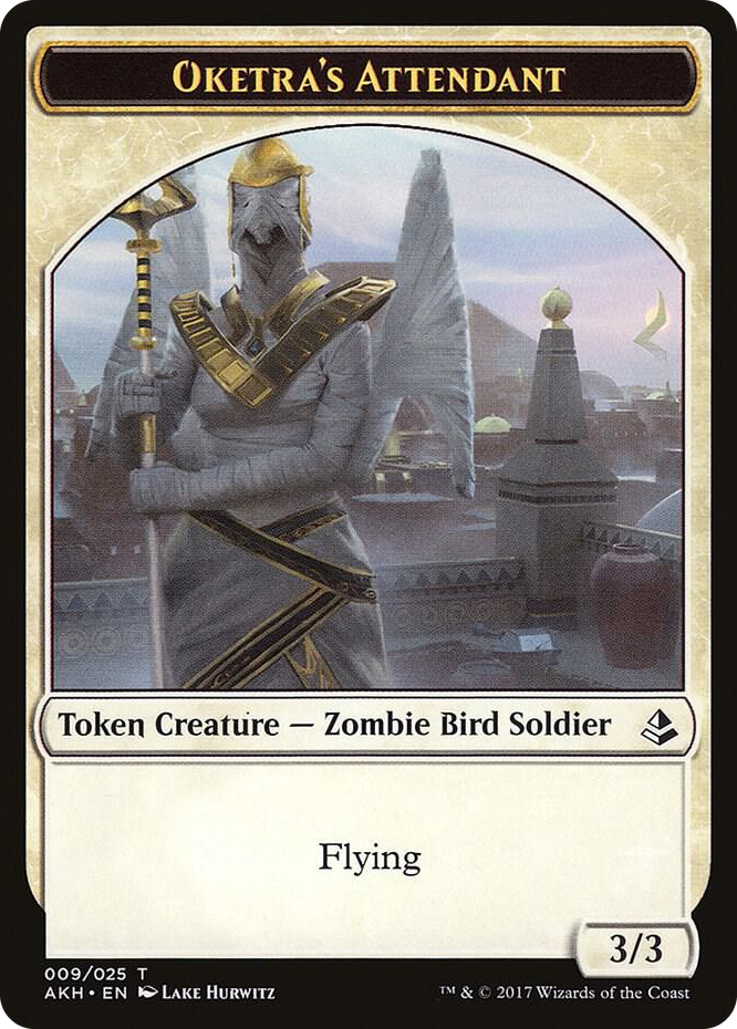 Oketra's Attendant Token #9 T - Amonkhet Pokemon card