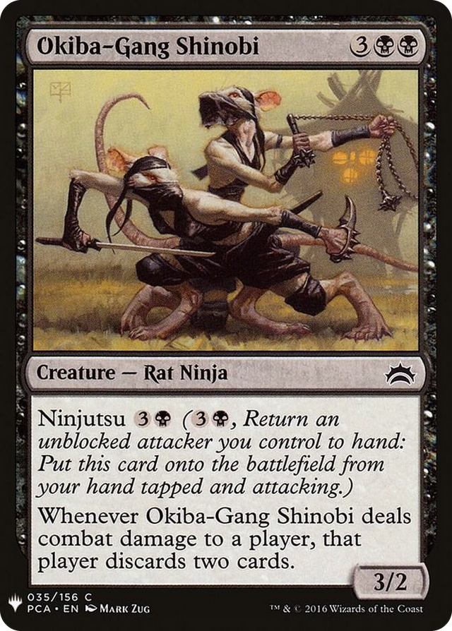 0035 Okiba-Gang Shinobi C The List Reprints