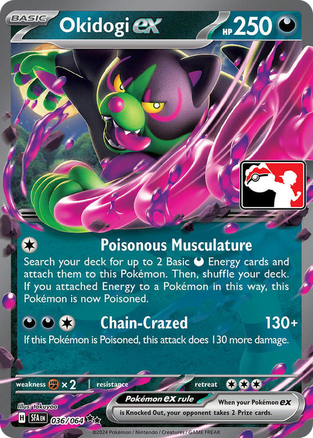 0036 Okidogi ex Double Rare Prize Pack Series Cards