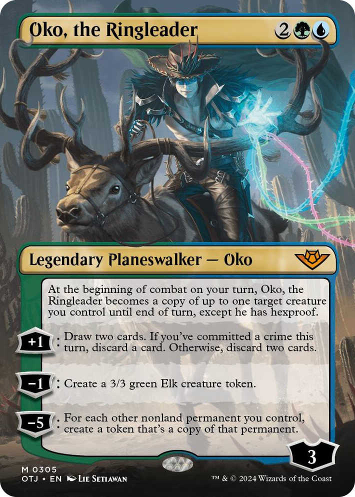 0305 Oko, the Ringleader (Borderless) M Outlaws of Thunder Junction