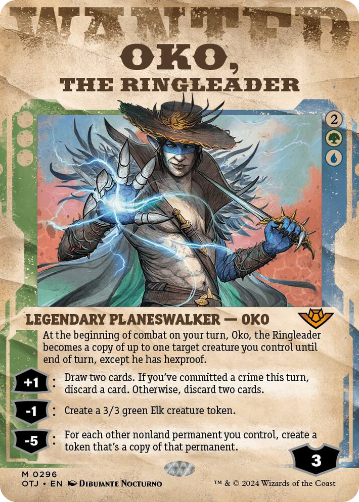 0296 Oko, the Ringleader (Showcase) M Outlaws of Thunder Junction