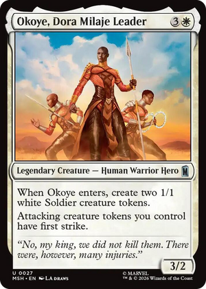 0027 Okoye, Dora Milaje Leader U Marvel Super Heroes