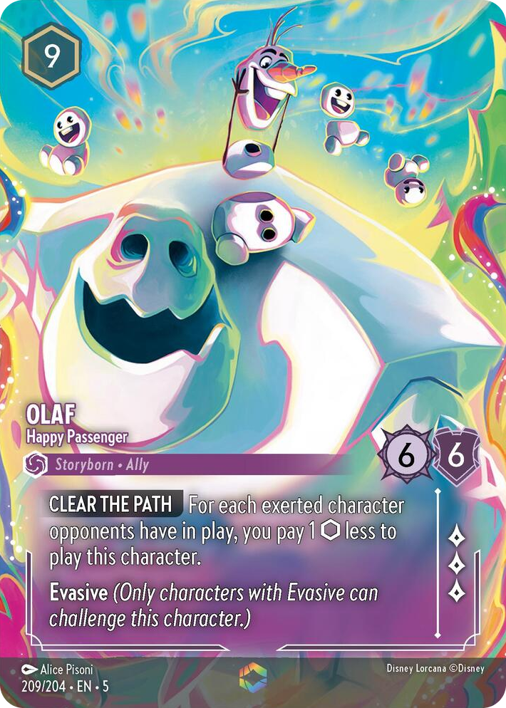 0209 Olaf - Happy Passenger (Enchanted) Enchanted Shimmering Skies