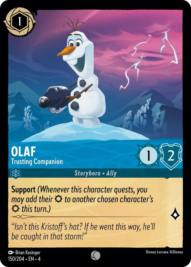 0150 Olaf - Trusting Companion Common Ursula's Return