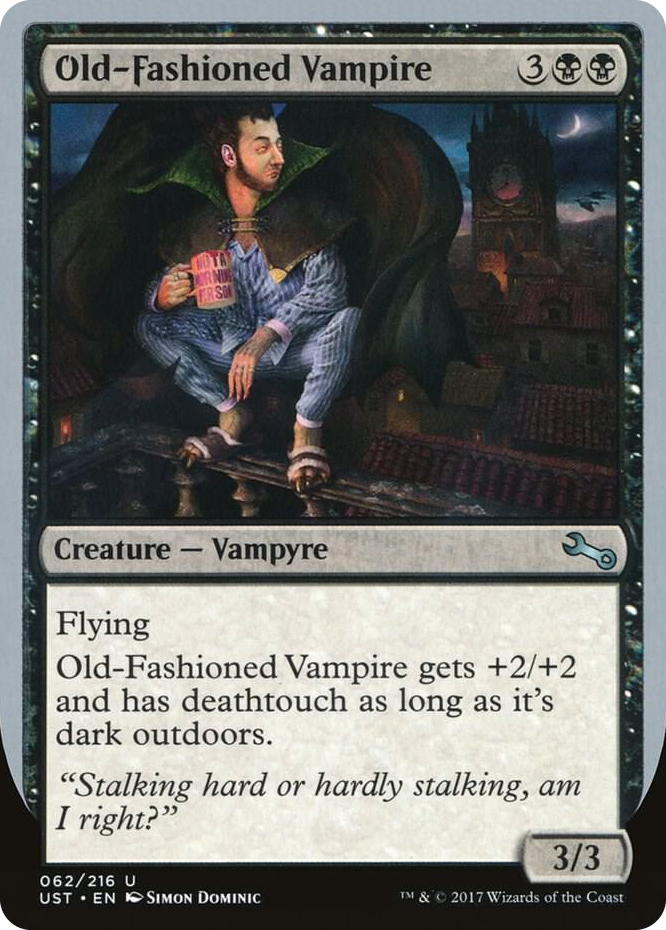 0062 Old-Fashioned Vampire U Unstable