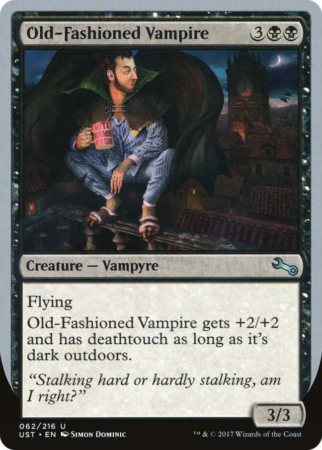 0062 Old-Fashioned Vampire U Unstable
