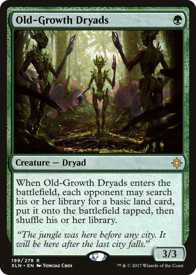 0199 Old-Growth Dryads R Ixalan