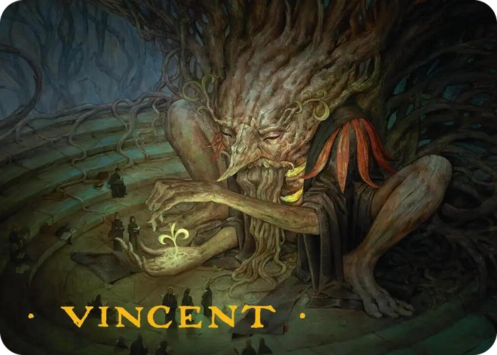 Old-Growth Educator Art Card (Gold-Stamped Signature) #20 S - Art Series: Secrets of Strixhaven Pokemon card