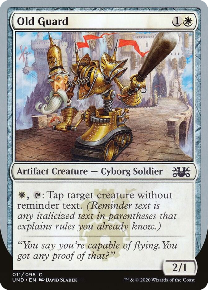 0011 Old Guard C Unsanctioned
