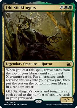 0234 Old Stickfingers R Innistrad: Midnight Hunt